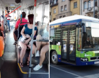 Döbbenet: Azért akarta leszállítani a buszról a családot a sofőr Miskolcon, mert az 5 éves kislányuk vizet ivott a 30 fokos hőségben!