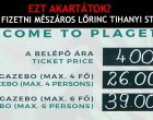 Ezt nézzétek meg mennyibe kerül Lőrinc tihanyi strandja! Ez vár mindenkire, mivel övé lassan az egész Balaton!4fős család belépője:26.000 ft .....