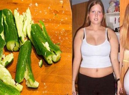 Két hét alatt 7 kiló lemegy az összenyomott uborka diétával!