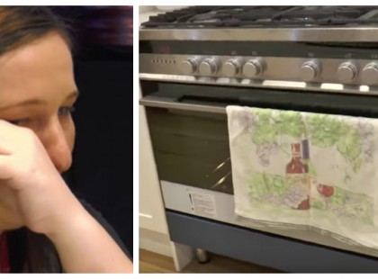 A férj otthagyja szülés előtt álló feleségét - a nő egy váratlan ajándékot fedez fel a sütőn