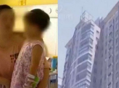 Két­éves kis­lány zu­hant ki a 17. emeletről , meg­döb­bentő mi tör­tént ez­után