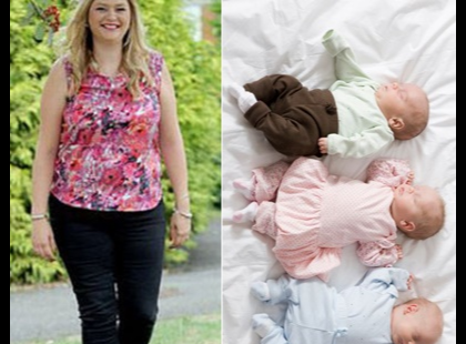 Hihetetlen! Példátlan orvosi beavatkozással segítették világra a 41éves Éva gyönyörű hármasikreit!