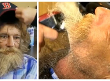 A férfi 7 évig hajléktalan volt aztán átváltoztatáson megy keresztül és az eredmény hihetetlen