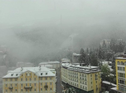 Ausztriában havazik !