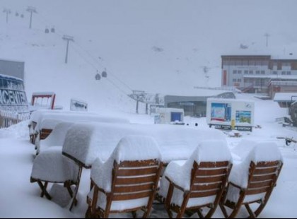 Megbolondult az időjárásunk! Leesett a hó Ausztriában! - videó