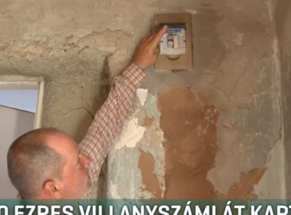 340 ezres villanyszámlát kaptak, úgy tűnik, be is kell fizetniük