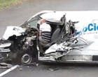 Olyan balesetet rögzített kamera, amit vissza nézéskor, nem hittek el a Rendőrök