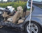 Esélye sem volt annak a 22 éves lánynak, aki ma frontálisan ütközött ezzel a BMW-vel. A helyszínen szörnyethalt..