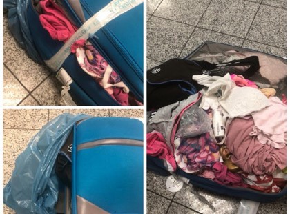 Repülővel jöttem haza a hétvégén Magyarországra. Elképesztő mit műveltek az én és kislányom csomagjaival a reptéri dolgozók.! - Ismét nem csalódtam Magyarország!