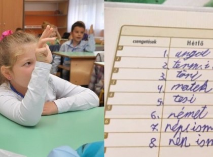 FELHÁBORODOTT SZÜLŐK OSZTJÁK MEG GYERMEKEIK ÓRARENDJEIT AZ INTERNETEN! 11 ÉVES DIÁKNAK 8 ÓRÁVAL INDUL A HETE AZ ÚJ TANÉVBEN - TI MIT GONDOLTOK ERRŐL? TÚLTERHELIK EZZEL AZ ISKOLÁSOKAT?