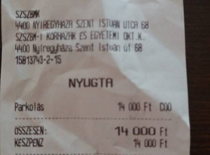 Köszönöm Magyar Egészségügy.