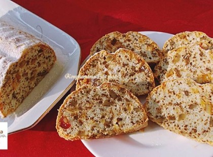 Gyümölcskenyér, már olyan régen kerestem ezt a receptet, de most végre megtaláltam!