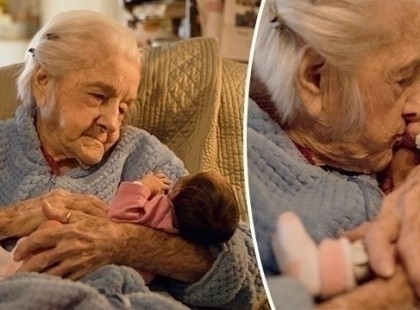 Az orvosok azt mondták, hogy már csak három hete van hátra… Ugyanakkor tudta, hogy hamarosan dédunokája születik…