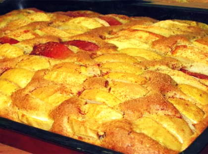 Bögrés kevert almás csoda, nem készítettem még egyszerűbb édes finomságot!