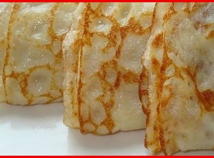 Búzadarás palacsinta, liszt nélkül! Megtöltheted édes, vagy sós töltelékkel, bámulatosan finom lesz!