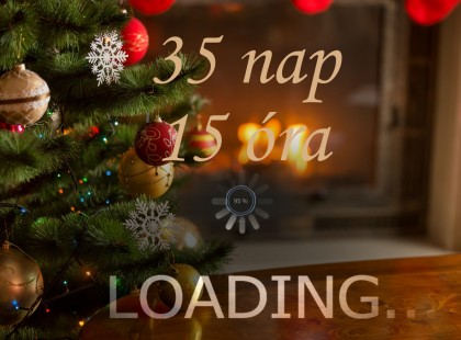 Már csak ennyit kell aludni karácsonyig - mutatjuk percre pontosan