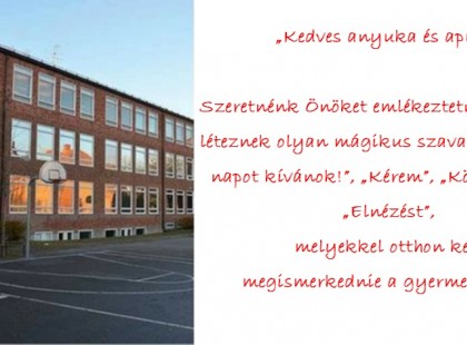 Egy iskolában a következő függesztménnyel találkozhattak a szülők. Azóta az egész világ erről beszél