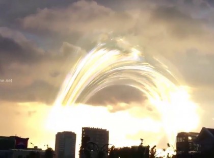 Bizarr égi jelenség Jeruzsálem felett: Ezek a végidők jelei? -VIDEÓ