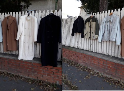 Ha fáztok, vegyetek el egy kabátot és ha van felesleges kabátotok,akaszd ki a kerítésre! - Sokszor egészen apró gesztusok határozzák meg, milyen egy adott társadalom!.....És Magyarországon??? Teljesen apró jelek mutatják meg milyen a társadalom!!! ....Szörnyű képet mutatnak a jelen pillanatba!!