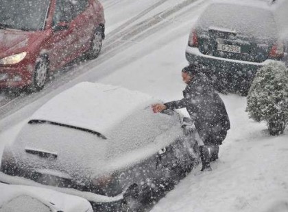 Már vasárnapra megérkezik a havazás - hózápor ! Itt az OMSZ előrejelzése