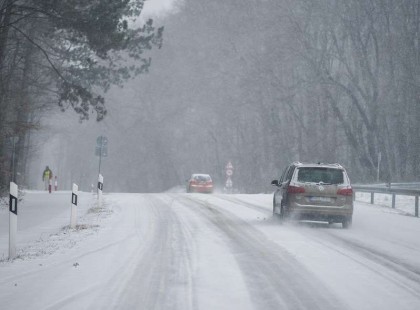 Megérkezett a hidegfront ! Jön a havas eső - hózápor !