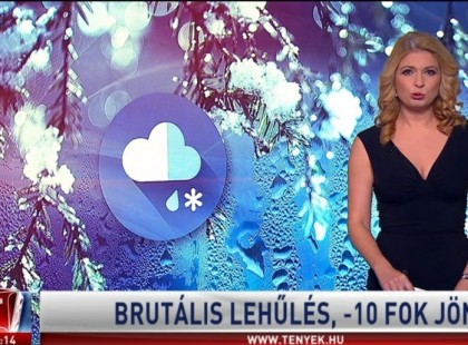 Brutális lehűlés ,akár -5 - 10 fokot is mérhetünk