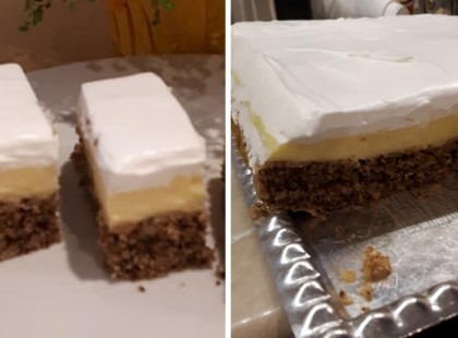 Csoda egyetlen tojásból! Összekevertem a hozzávalókat, amíg elkészült a tészta, megcsináltam a krémet!