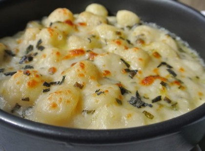 Sajtszószos gnocchi