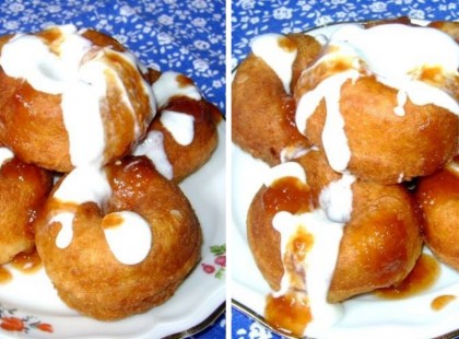 Túrófánk cukros, vaníliás tejföllel, és lekvárral – A fánk erdélyi recept!