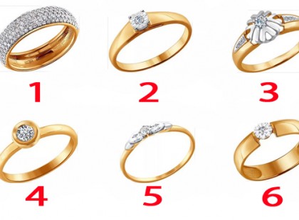 Válassz egy gyűrűt, és kiderül, milyen nő vagy igazából!
