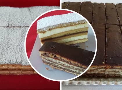 Zserbó és Grízes krémes, a két kedvenc magyar süti egy receptben!Két finomság az ünnepekre <3