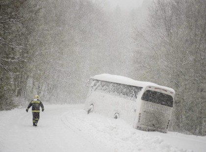Jön a havazás ,komoly lehűlés és a kettős front.Ez jön holnaptól: