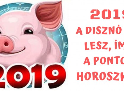 2019 a disznó éve lesz, íme, a pontos horoszkóp!
