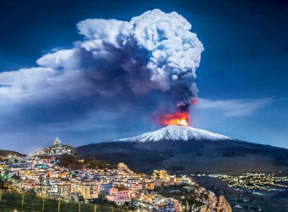 Kitört az Etna! - videó