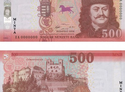 MNB: február 1-től kerülnek forgalomba az új 500 forintos bankjegyek