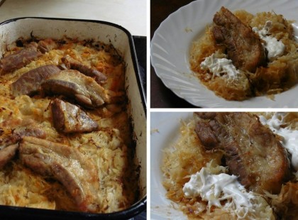 Savanyú káposztaágyon sült sertés, ezzel a finomsággal azonnal elbűvölhetsz bárkit!