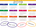 Ezeken a napokon nem kell dolgozni 2019-ben