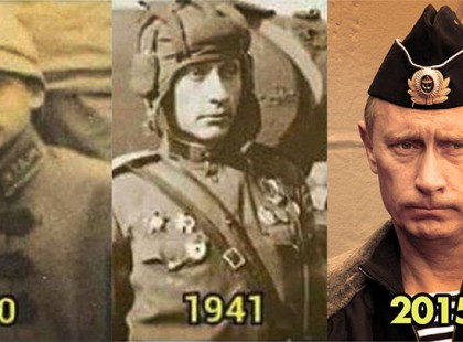 Időutazás, vagy reinkarnáció? Bizarr képek láttak napvilágot az orosz elnök előző életeiből?