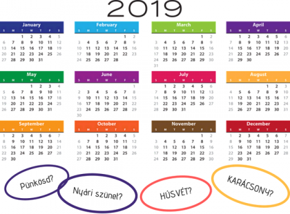 Ezeken a napokon nem kell dolgozni 2019-ben