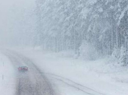19 megyére adtak ki riasztást !Havazás - hófúvás jön ,amihez 75 km/órás szél társul !-Mutatjuk, hol vigyázzon
