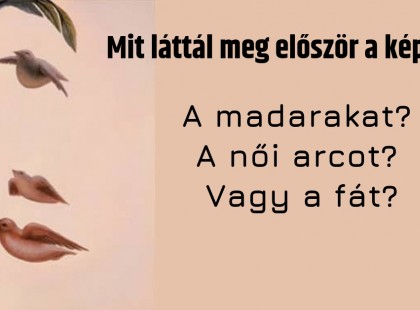 Mit láttál meg először a képen? A válasz megmutatja, hogy mire vágysz legesleginkább a lelked mélyén!