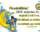 Óraátállítás 2019 – ekkor lesz idén- ne feledkezz meg róla!