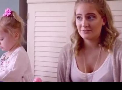 13 évesen, egy medencés buli közepén jött rá, hogy terhes- úgy döntött, megtartja