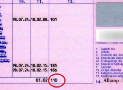 Ha 110-es kódot látsz a jogsidban, nagy eséllyel megbüntethetnek a rendőrök!Mutatjuk ,hogy kerülheted el a büntetést.