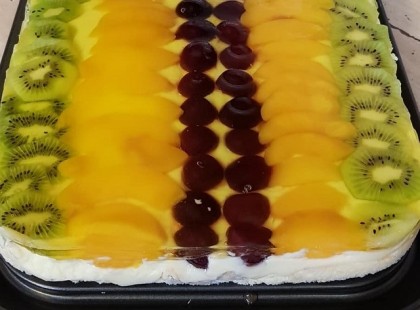 Gyümölcsös kocka, ha tudtam volna, hogy ez ilyen finom!