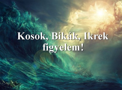 Kosok, Bikák, Ikrek figyelem! Holnapi horoszkóp