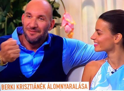 Megtartotta második esküvőjét Berki Krisztián és Mazsi. ❤️ Sok boldogságot!