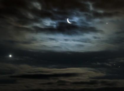 Egy magyar fotós egyszerre fotózta le a Holdat, a Vénuszt és a Jupitert Salgótarjánból