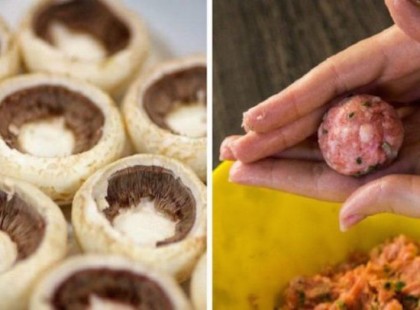 Van otthon egy kis gomba? Mutatunk 2 töltött gomba ötletet!