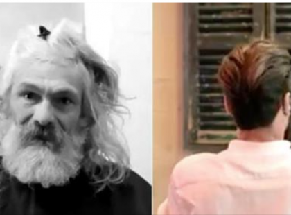 Elsírta magát az 55 éves hajléktalan férfi, mikor meglátta új haját és külsejét